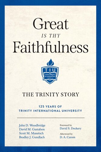 Great Is Thy Faithfulness: The Trinity Story (PDF/EPUB Version)