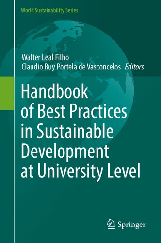 Handbook of Best Practices in Sustainable Development at University Level (PDF/EPUB Version)