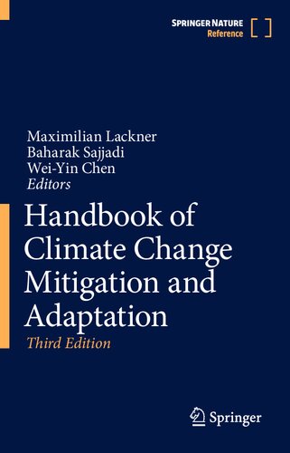 Handbook of Climate Change Mitigation and Adaptation (PDF/EPUB Version)