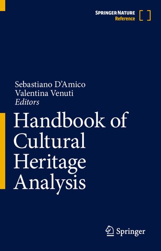 Handbook of Cultural Heritage Analysis (PDF/EPUB Version)