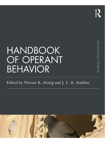 Handbook of Operant Behavior (PDF/EPUB Version)