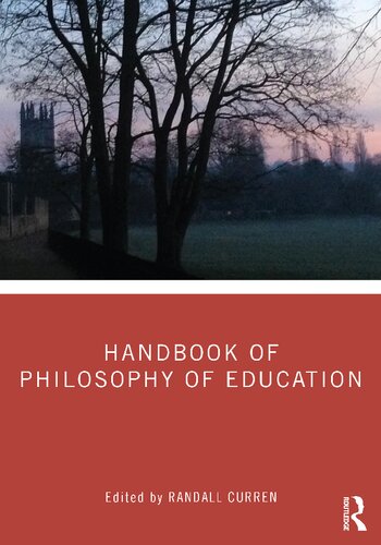 Handbook of Philosophy of Education (PDF/EPUB Version)