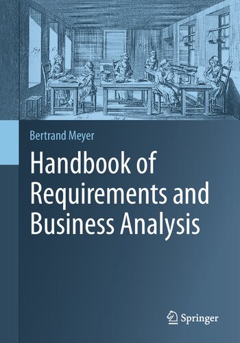 Handbook of Requirements and Business Analysis (PDF/EPUB Version)