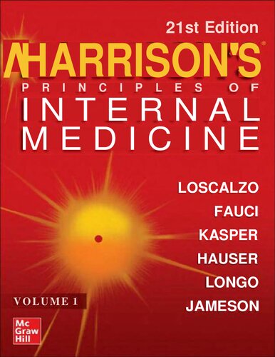 Harrison’s Principles of Internal Medicine, 21st Edition 2022 (Volume I & II) Dennis L. Kasper, Anthony S. Fauci, Stephen L. Hauser, Dan L. Longo, J. Larry Jameson, Joseph Loscalzo (PDF/EPUB Version)