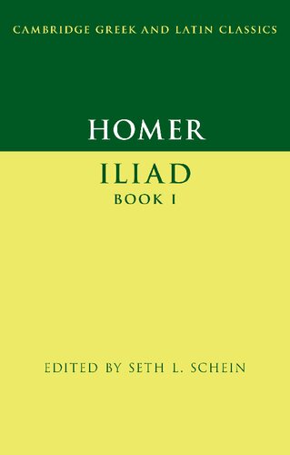 Homer: Iliad Book I (PDF/EPUB Version)