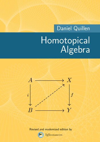 Homotopical Algebra (PDF/EPUB Version)