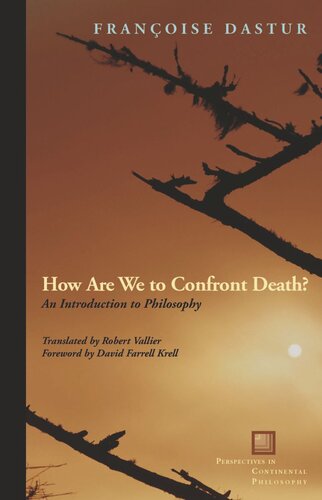 How Are We to Confront Death?: An Introduction to Philosophy (PDF/EPUB Version)