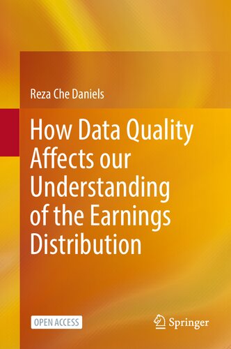 How Data Quality Affects Our Understanding Of The Earnings Distribution (PDF/EPUB Version)