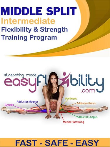 How to do Middle Splits - Stretching and Flexibility Program: Fastest Scientific Flexibility Program for Middle Splits (PDF/EPUB Version)