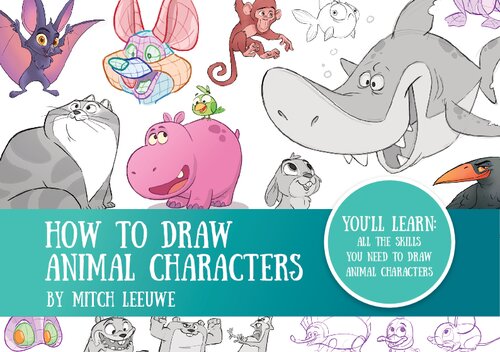How To Draw Animal Characters (PDF/EPUB Version)