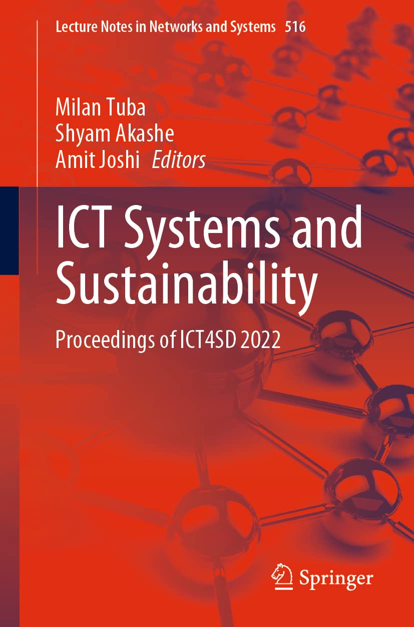 ICT Systems and Sustainability: Proceedings of ICT4SD 2022 (PDF/EPUB Version)