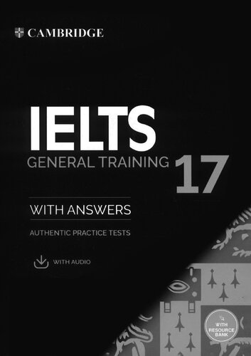 IELTS 17 General Training Student's Book with Answers with Audio with Resource Bank (PDF/EPUB Version)