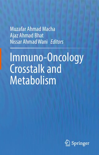 Immuno-Oncology Crosstalk and Metabolism (PDF/EPUB Version)
