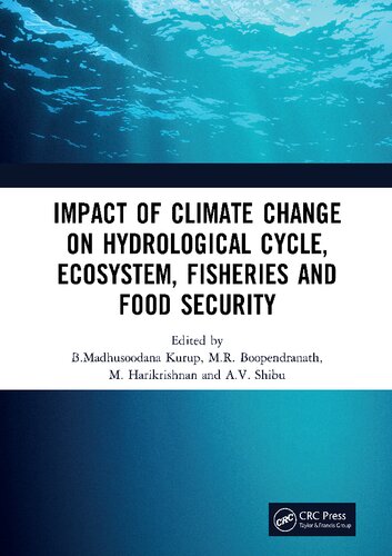 Impact of Climate Change on Hydrological Cycle, Ecosystem, Fisheries and Food Security (PDF/EPUB Version)