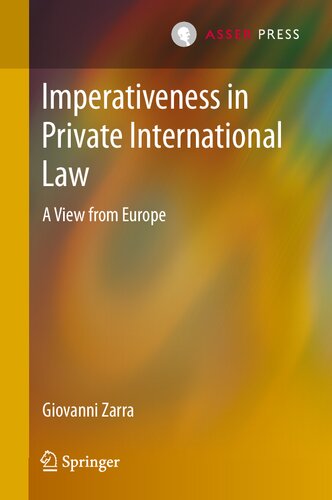 Imperativeness in Private International Law: A View from Europe (PDF/EPUB Version)