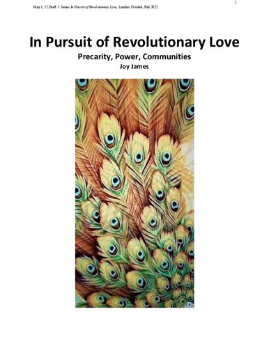 In Pursuit of Revolutionary Love: Precarity, Power, Communities (PDF/EPUB Version)