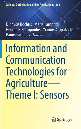 Information and Communication Technologies for Agriculture?Theme I: Sensors (Springer Optimization and Its Applications, 182) (PDF/EPUB Version)