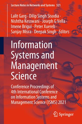 Information Systems and Management Science: Conference Proceedings of 4th International Conference on Information Systems and Management Science (ISMS) 2021 (PDF/EPUB Version)