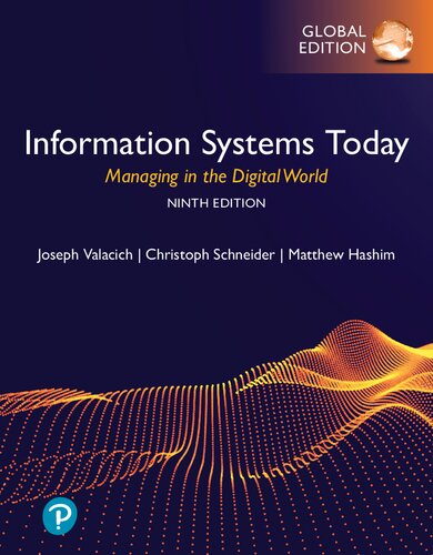 Information Systems Today: Managing in the Digital World (PDF/EPUB Version)