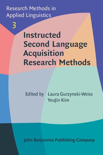Instructed Second Language Acquisition Research Methods (PDF/EPUB Version)