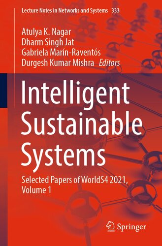 Intelligent Sustainable Systems: Selected Papers of WorldS4 2021, Volume 1 (PDF/EPUB Version)