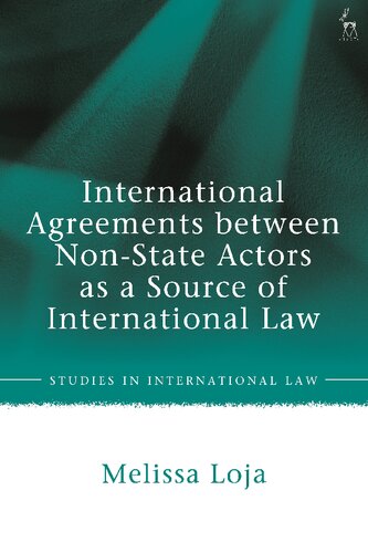 International Agreements between Non-State Actors as a Source of International Law (PDF/EPUB Version)