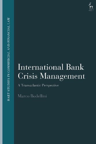 International Bank Crisis Management: A Transatlantic Perspective (PDF/EPUB Version)