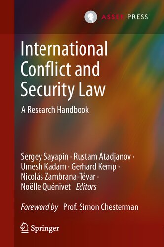 International Conflict and Security Law: A Research Handbook (PDF/EPUB Version)