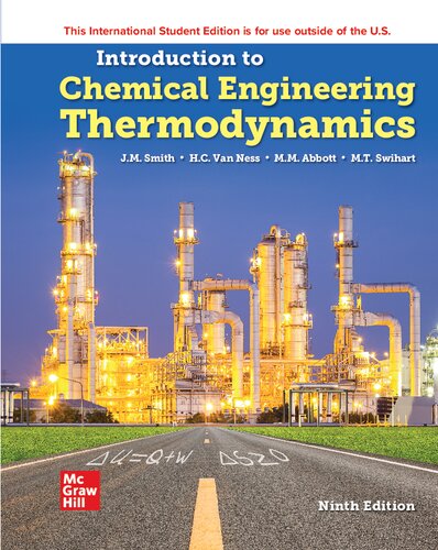 Introduction to chemical engineering thermodynamics (PDF/EPUB Version)