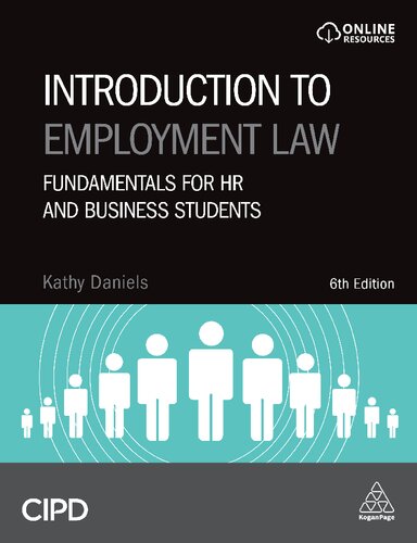 Introduction to Employment Law: Fundamentals for HR and Business Students (PDF/EPUB Version)