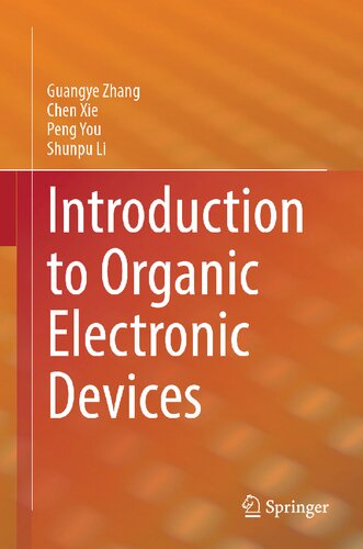 Introduction to Organic Electronic Devices (PDF/EPUB Version)