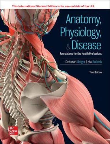 ISE Anatomy, Physiology, & Disease: Foundations for the Health Professions (PDF/EPUB Version)