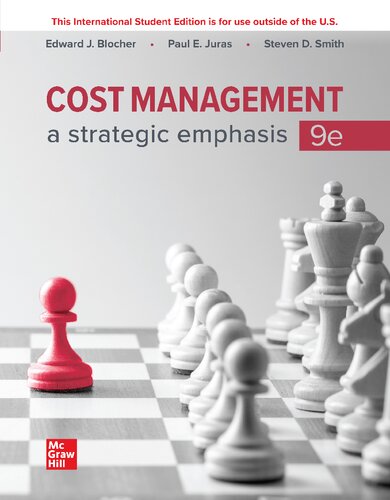 ISE Cost Management: A Strategic Emphasis [Team-IRA] (PDF/EPUB Version)