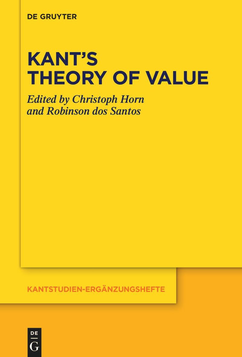Kant’s Theory of Value (PDF/EPUB Version)