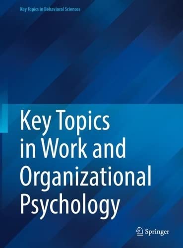 Key Topics in Work and Organizational Psychology (PDF/EPUB Version)