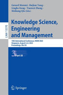 Knowledge Science, Engineering and Management: 15th International Conference, KSEM 2022, Singapore, August 6–8, 2022, Proceedings, Part III (PDF/EPUB Version)