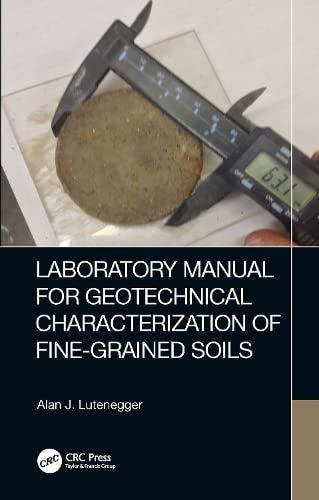 Laboratory Manual for Geotechnical Characterization of Fine-Grained Soils (PDF/EPUB Version)