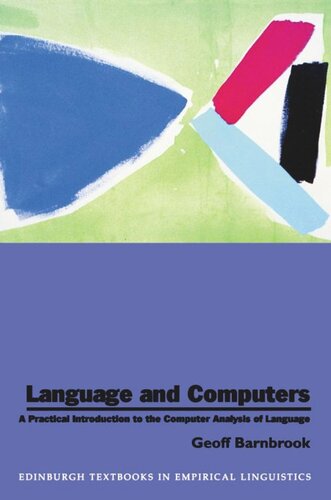 Language and Computers: A Practical Introduction to the Computer Analysis of Language (PDF/EPUB Version)