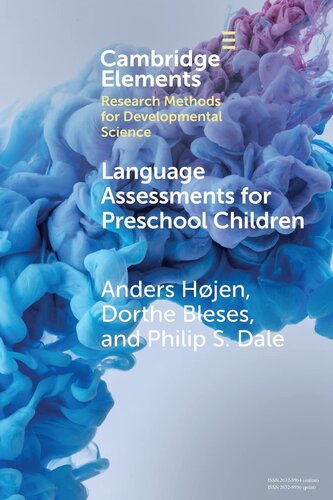 Language Assessments for Preschool Children (PDF/EPUB Version)