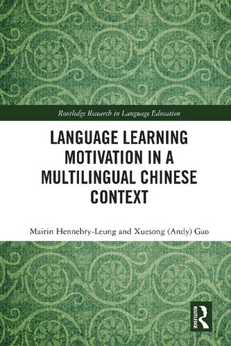 Language Learning Motivation in a Multilingual Chinese Context (PDF/EPUB Version)