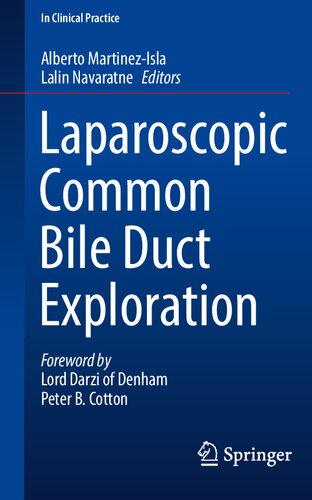 Laparoscopic Common Bile Duct Exploration (In Clinical Practice) (PDF/EPUB Version)