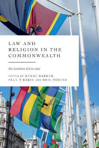 Law and Religion in the Commonwealth: The Evolution of Case Law (PDF/EPUB Version)
