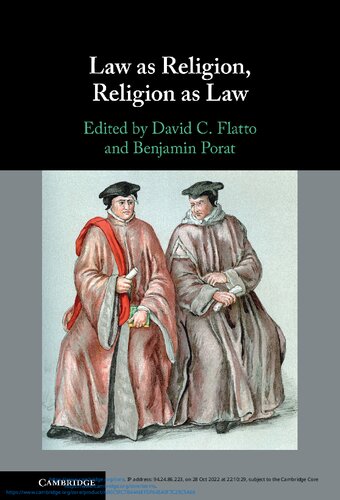 Law as Religion, Religion as Law (PDF/EPUB Version)