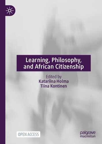Learning, Philosophy, and African Citizenship (PDF/EPUB Version)