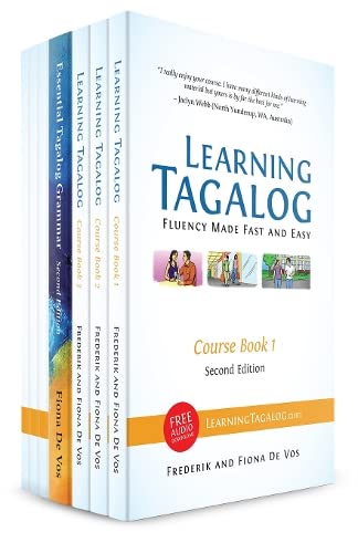Learning Tagalog - Fluency Made Fast and Easy - Course Print Edition (7-Book Set) Color + Free Audio Download (PDF/EPUB Version)