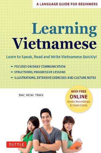 Learning Vietnamese: Learn to Speak, Read and Write Vietnamese Quickly! (Free Online Audio & Flash Cards) (PDF/EPUB Version)
