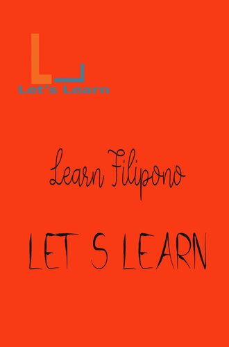 Let's Learn--Learn Filipino (PDF/EPUB Version)
