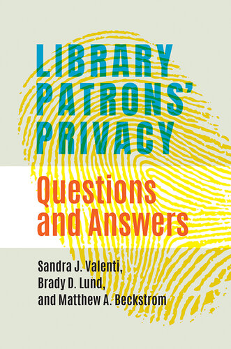 Library Patrons' Privacy (PDF/EPUB Version)