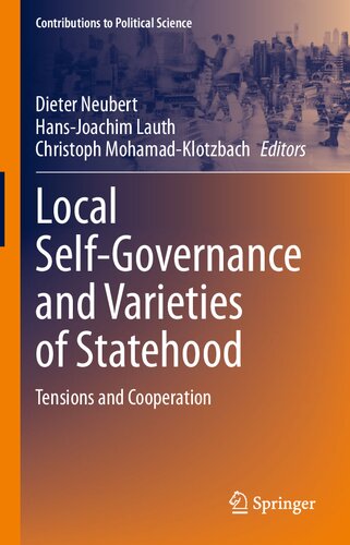 Local Self-Governance and Varieties of Statehood: Tensions and Cooperation (PDF/EPUB Version)
