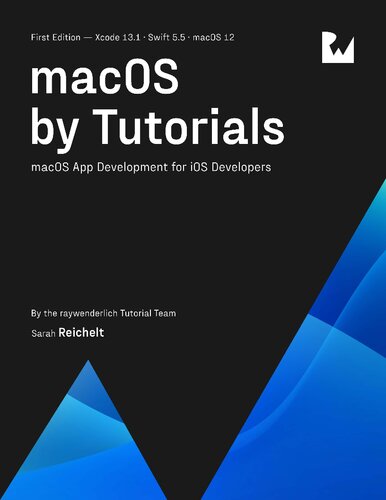 macOS by Tutorials macOS App Development for iOS Developers (PDF/EPUB Version)